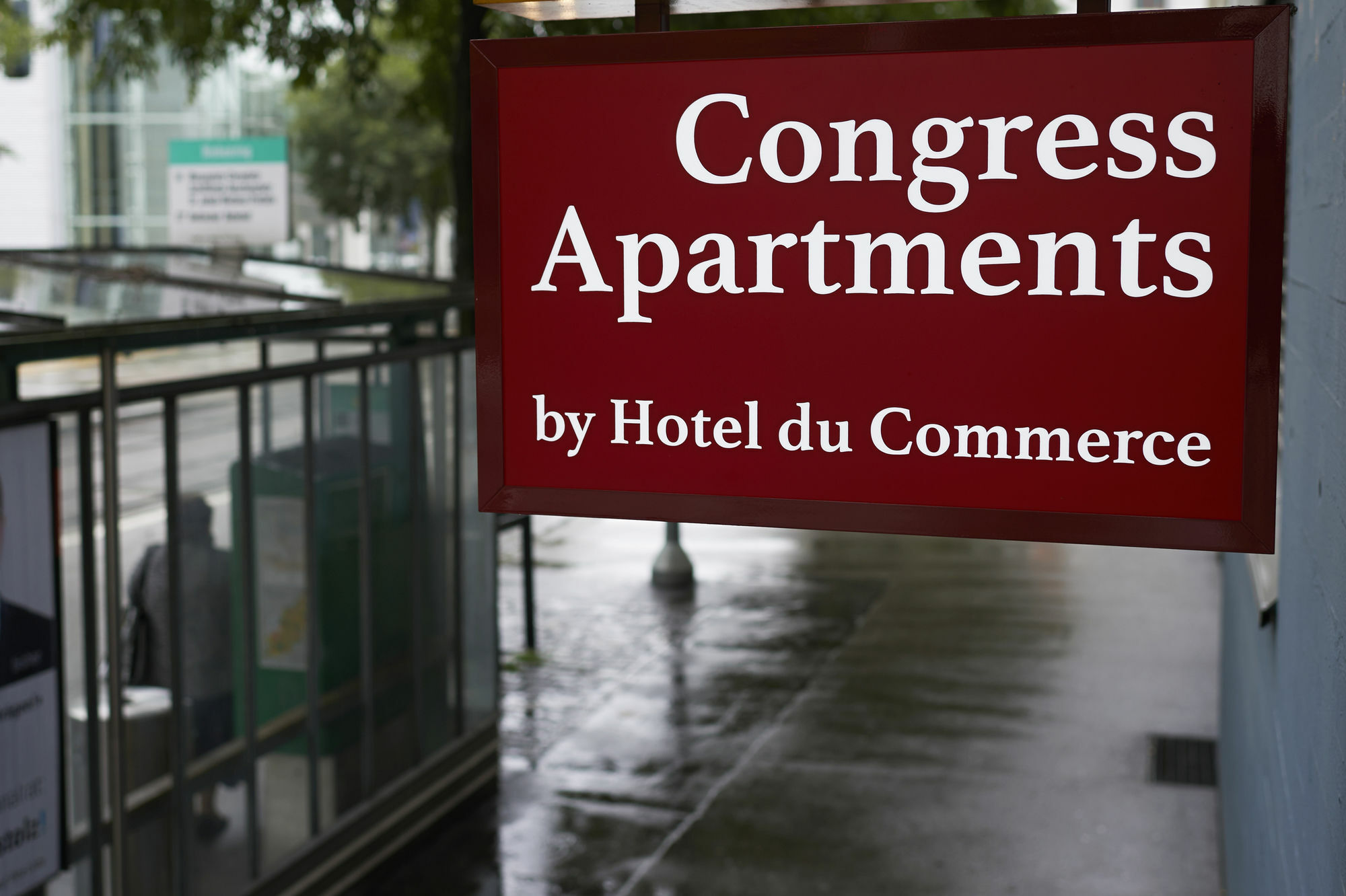 Congress Apartments By Hotel Du Commerce Basel Dış mekan fotoğraf